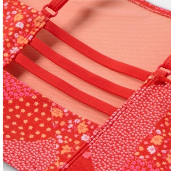 Girls Floral Print Swimsuit Set - Picture 3 of 4